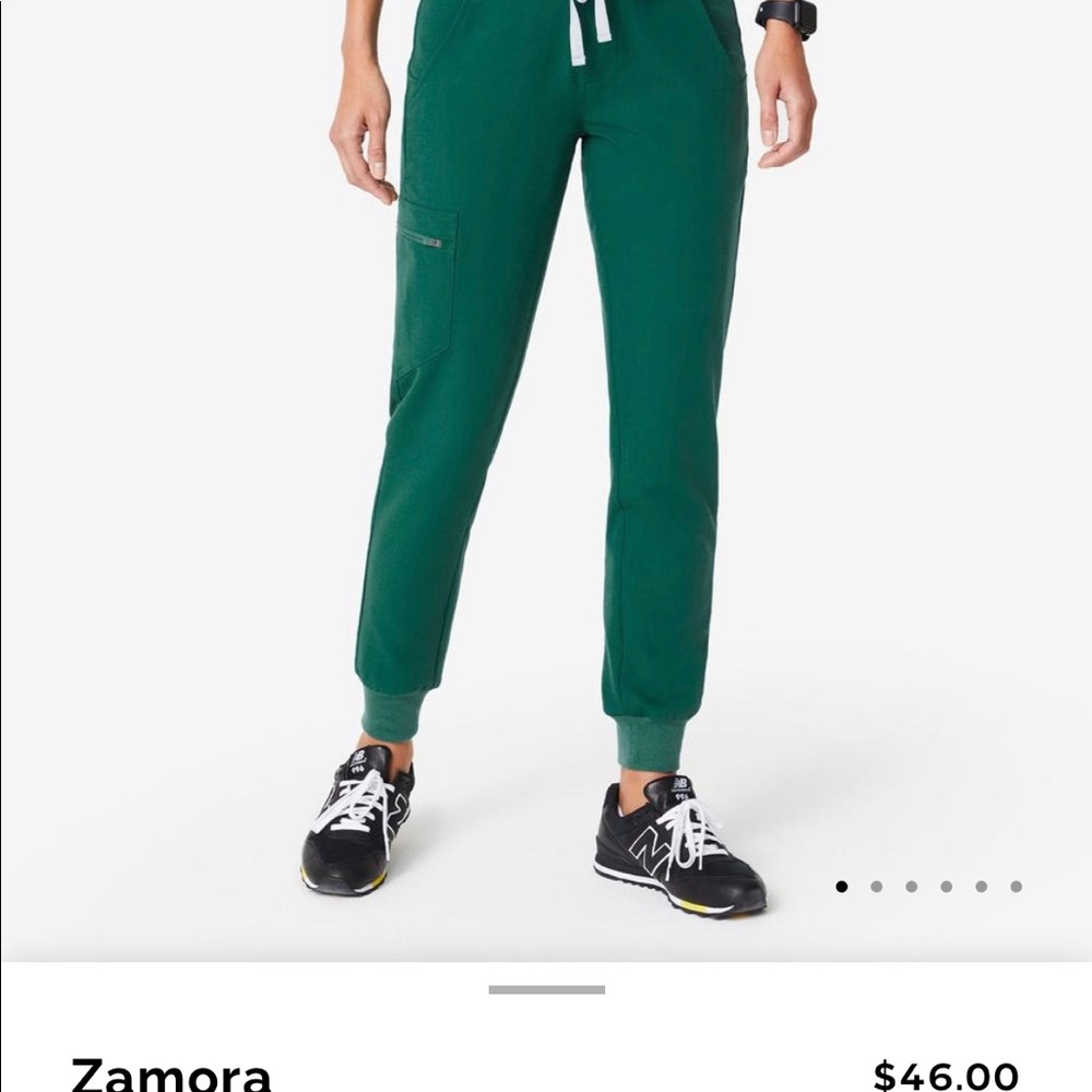 figs hunter green set